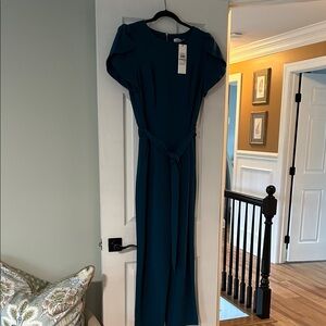 Calvin Klein tulip sleeve jumpsuit.  NWT!!  Size 12